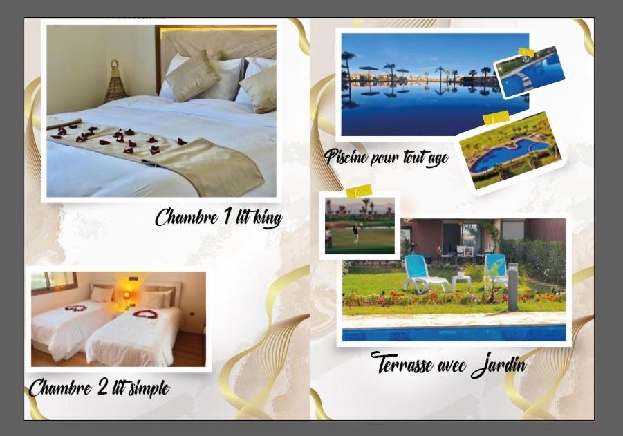 Mini-Villa Situee Dans Une Residence Prestigia A Marrakech, Avec Une Vue Sur La Piscine Et Le Golf Une Securite 24H Sur 24 Et Une Proximite Ideale De L Aeroport 5 Minutes C Est Une Offre Parfaite Pour Des Vacances Marraquexe Exterior foto